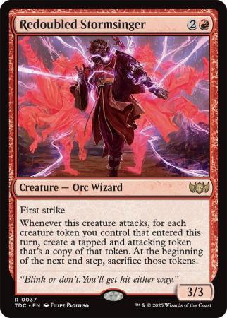 Redoubled Stormsinger - 0037