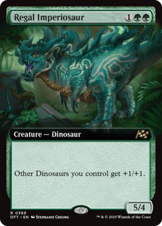 Regal Imperiosaur (Extended Art) - 0389
