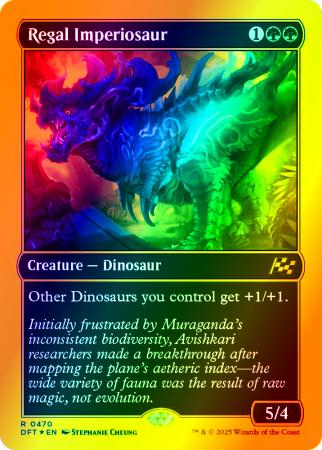 Regal Imperiosaur (First-Place Foil) - 0470 - Foil