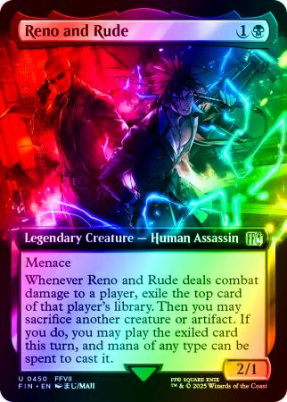 Reno and Rude (Extended Art) - 0450 - Foil