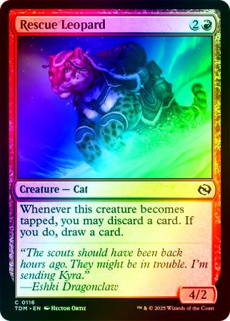 Rescue Leopard - 0116 - Foil