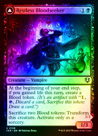 Restless Bloodseeker - 0128 - Foil