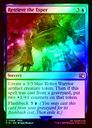 Retrieve the Esper - 0068 - Foil