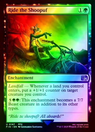 Ride the Shoopuf - 0197 - Foil
