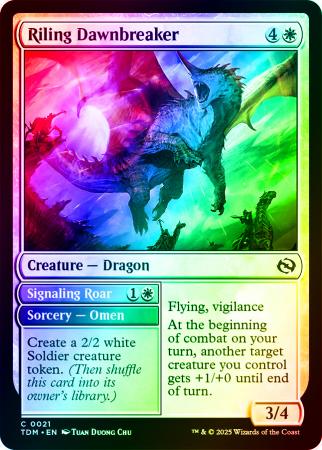Riling Dawnbreaker - 0021 - Foil