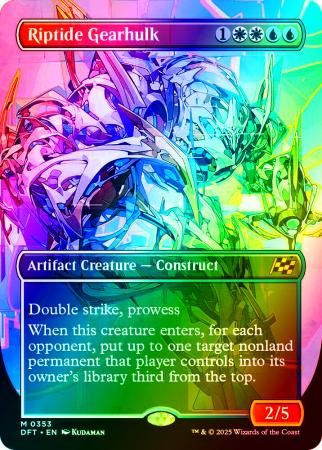 Riptide Gearhulk (Borderless) - 0353 - Foil