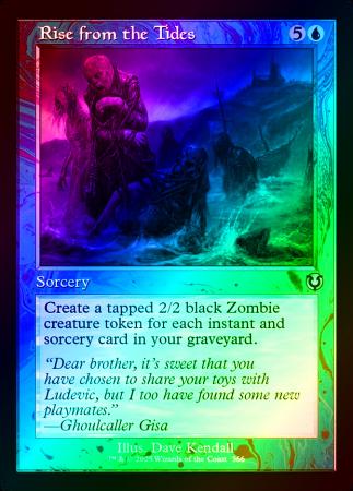 Rise from the Tides (Retro Frame) - 0366 - Foil