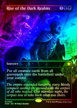 Rise of the Dark Realms (Borderless) - 0323 - Foil