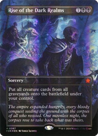 Rise of the Dark Realms (Borderless) (Mana Foil) - 0387 - Foil