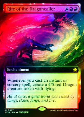 Rite of the Dragoncaller (Extended Art) - 0467 - Foil