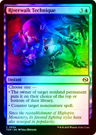 Riverwalk Technique - 0054 - Foil