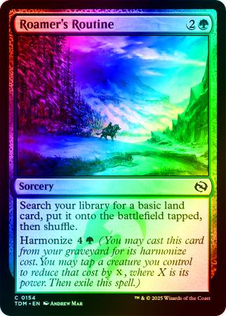 Roamer's Routine - 0154 - Foil