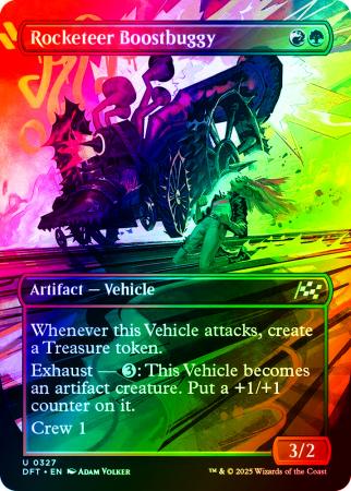 Rocketeer Boostbuggy (Borderless) - 0327 - Foil