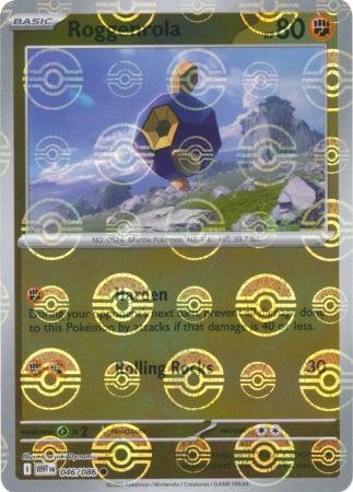 Roggenrola (Poke Ball Pattern) - 046/086 - Common Reverse Holo