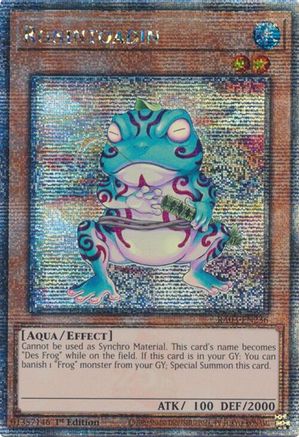 Ronintoadin (Quarter Century Secret Rare) (RA03-EN236) - Quarter Century Bonanza Quarter Century Secret Rare 1st Edition
