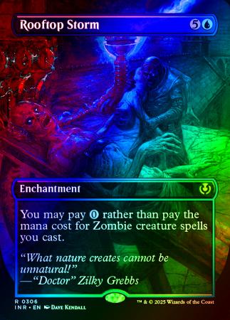 Rooftop Storm (Borderless) - 0306 - Foil