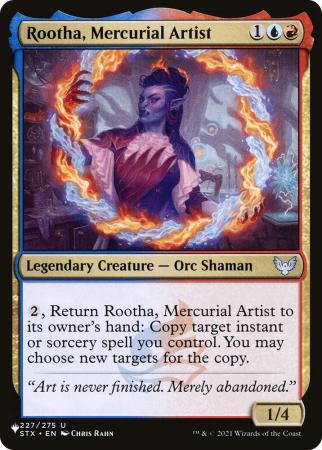 Rootha, Mercurial Artist - 227