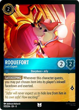 Roquefort - Lock Expert - 172/204 - Uncommon Cold Foil