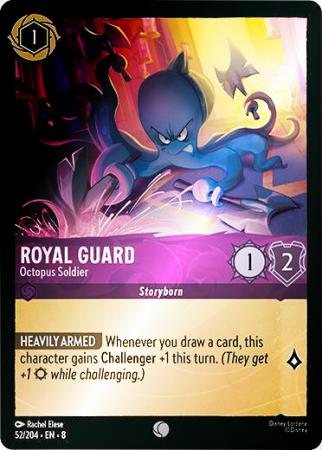 Royal Guard - Octopus Soldier - 052/204 - Common Cold Foil