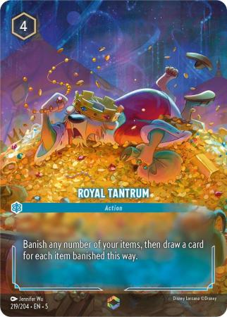 Royal Tantrum - 219/204 - Enchanted Holofoil