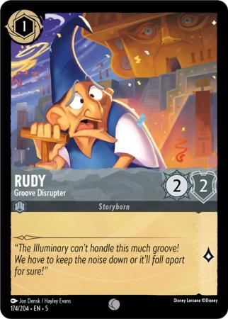 Rudy - Groove Disrupter - 174/204 - Common Cold Foil