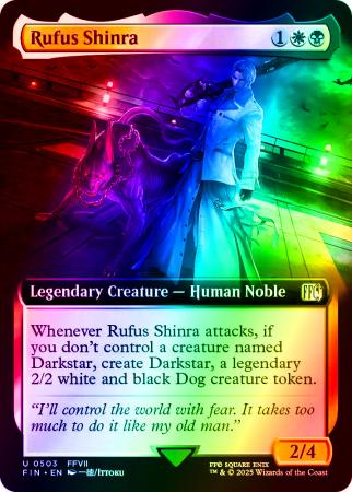 Rufus Shinra (Extended Art) - 0503 - Foil