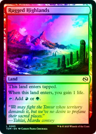 Rugged Highlands - 0265 - Foil