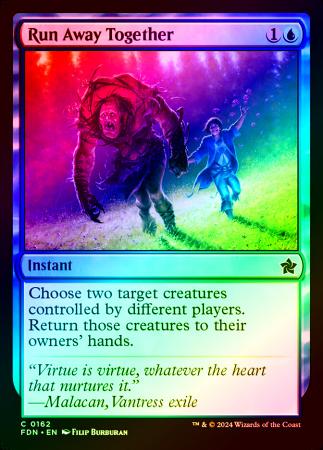 Run Away Together - 0162 - Foil