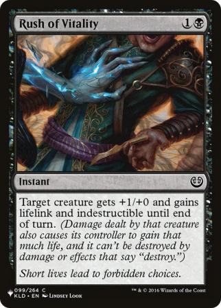 Rush of Vitality - 099