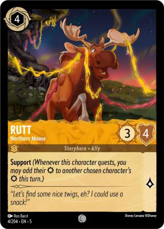 Rutt - Northern Moose - 004/204 - Common Cold Foil