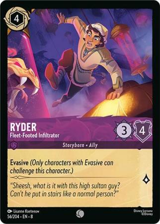 Ryder - Fleet-Footed Infiltrator - 056/204 - Common