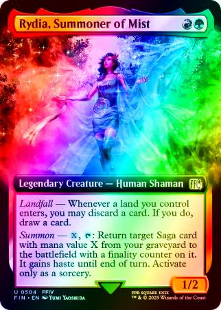 Rydia, Summoner of Mist (Extended Art) - 0504 - Foil