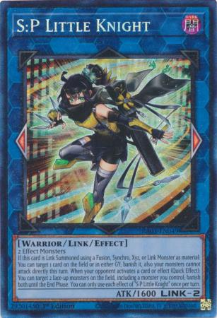 S:P Little Knight (PCR) (RA03-EN049) - Quarter Century Bonanza Prismatic Collector's Rare 1st Edition
