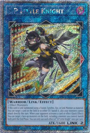 S:P Little Knight (Platinum Secret Rare) (RA03-EN049) - Quarter Century Bonanza Platinum Secret Rare 1st Edition