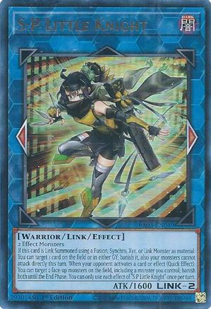S:P Little Knight (UR) (RA03-EN049) - Quarter Century Bonanza Ultra Rare 1st Edition