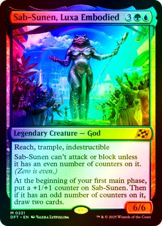 Sab-Sunen, Luxa Embodied - 0221 - Foil