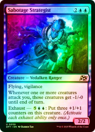 Sabotage Strategist - 0059 - Foil