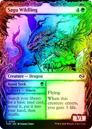 Sagu Wildling (Showcase) - 0306 - Foil