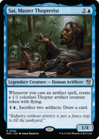 Sai, Master Thopterist - 0082