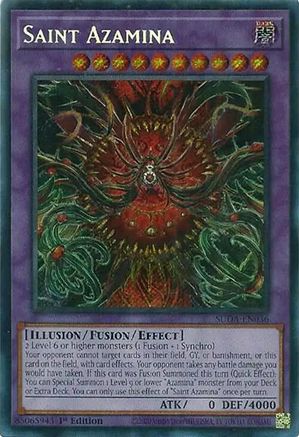Saint Azamina (SUDA-EN036) - Supreme Darkness Secret Rare 1st Edition
