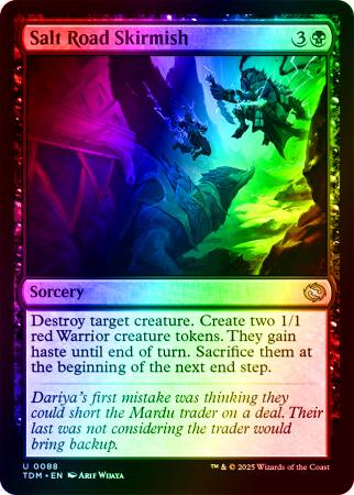 Salt Road Skirmish - 0088 - Foil