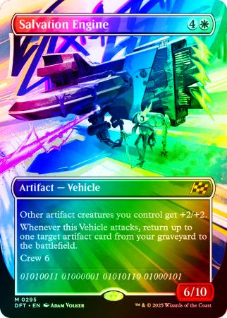 Salvation Engine (Borderless) - 0295 - Foil