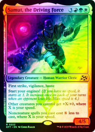 Samut, the Driving Force - 0222 - Foil