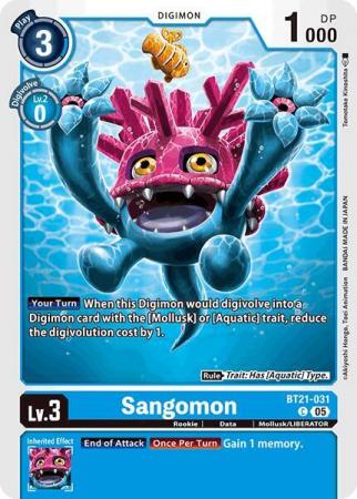 Sangomon - BT21-031 C - Common