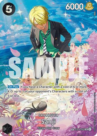 Sanji (SP) - ST14-003 - Super Rare Foil