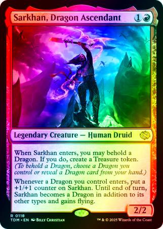 Sarkhan, Dragon Ascendant - 0118 - Foil