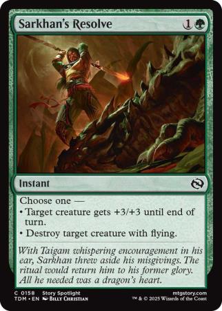 Sarkhan's Resolve - 0158