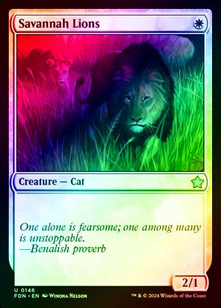 Savannah Lions - 0146 - Foil