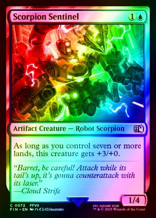 Scorpion Sentinel - 0072 - Foil