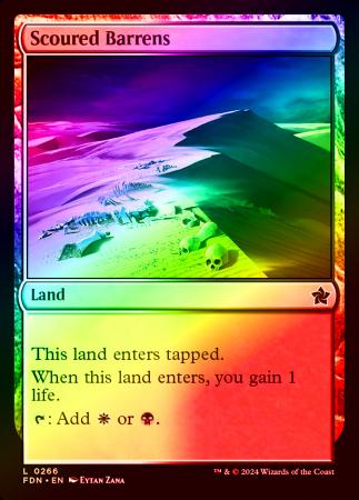 Scoured Barrens - 0266 - Foil